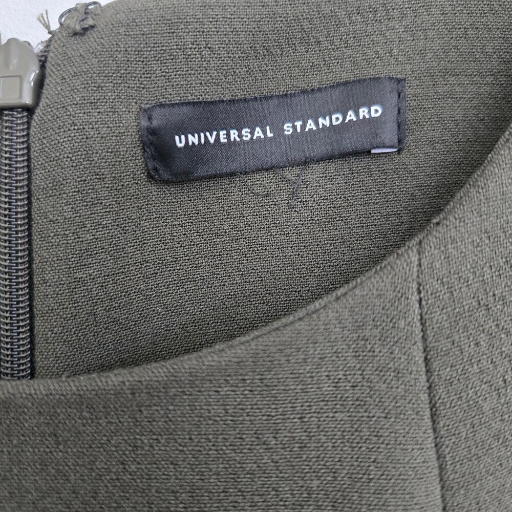 Universal Standard Professional Sheath Dress Oliv… - image 9